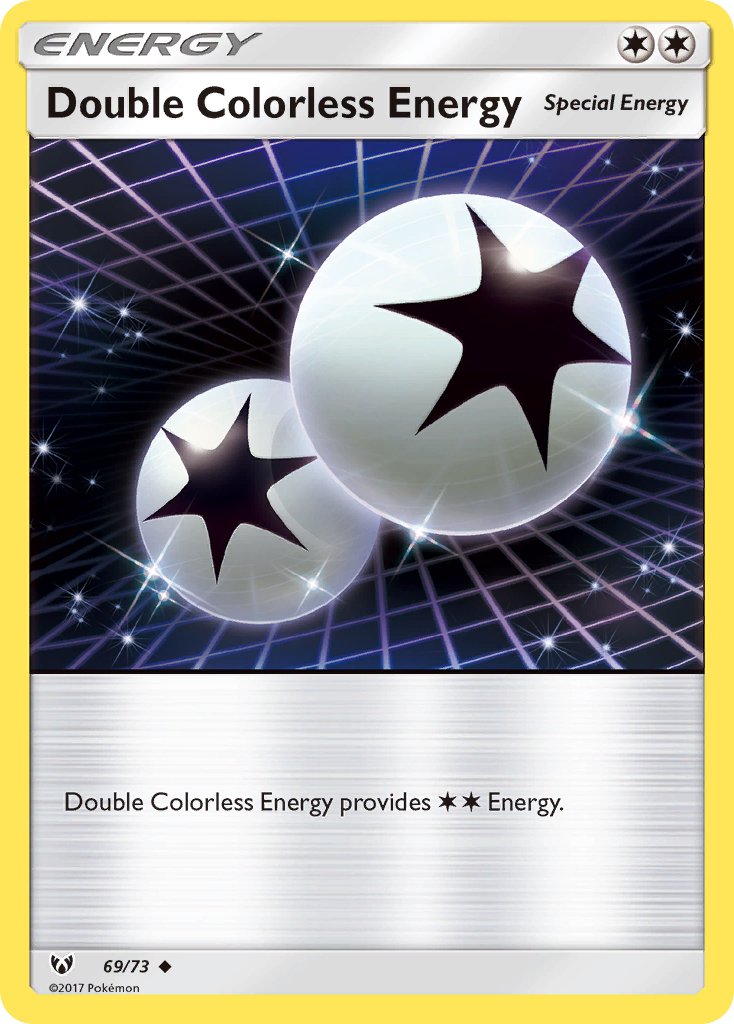Double Colorless Energy (69/73) [Sun & Moon: Shining Legends] - Dark Crystal Cards