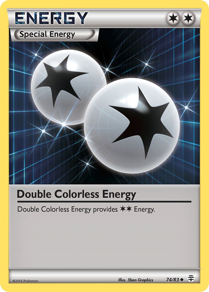 Double Colorless Energy (74/83) [XY: Generations] - Dark Crystal Cards