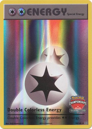 Double Colorless Energy (90/108) (NA International Championship Promo) [XY: Evolutions] - Dark Crystal Cards