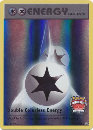 Double Colorless Energy (90/108) (Oceania Championship Promo) [XY: Evolutions] - Dark Crystal Cards