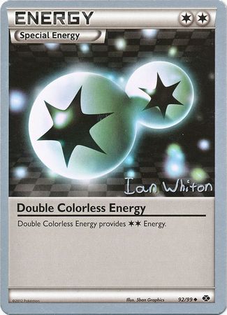 Double Colorless Energy (92/99) (American Gothic - Ian Whiton) [World Championships 2013] - Dark Crystal Cards