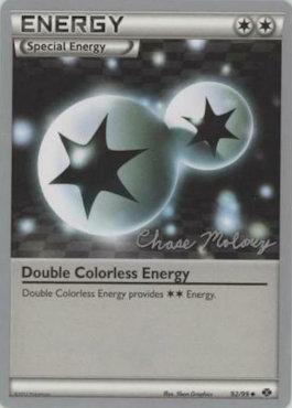 Double Colorless Energy (92/99) (Eeltwo - Chase Moloney) [World Championships 2012] - Dark Crystal Cards