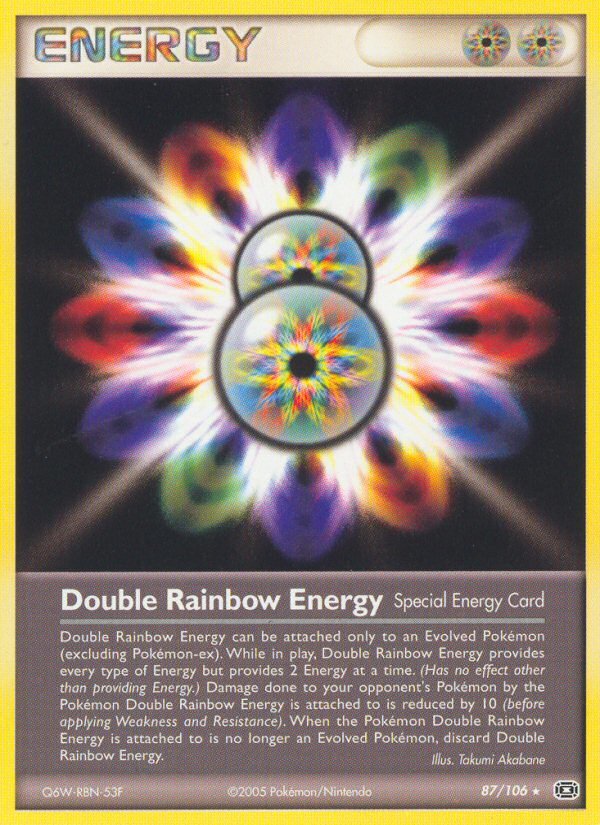 Double Rainbow Energy (87/106) [EX: Emerald] - Dark Crystal Cards