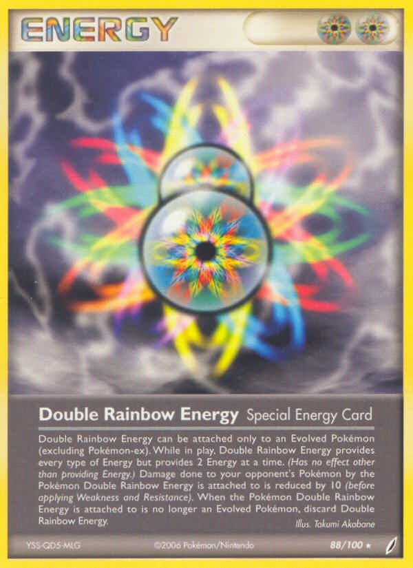 Double Rainbow Energy (88/100) [EX: Crystal Guardians] - Dark Crystal Cards