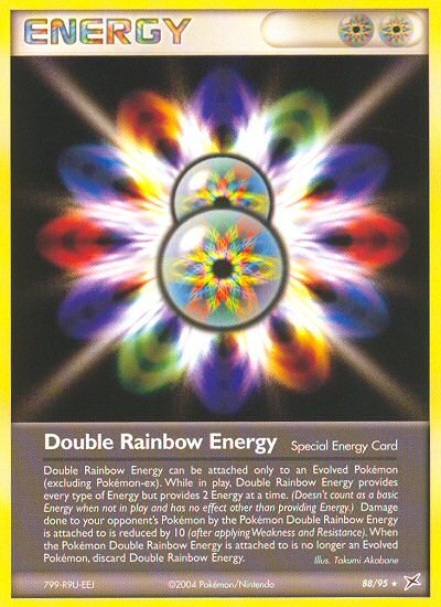 Double Rainbow Energy (88/95) [EX: Team Magma vs Team Aqua] - Dark Crystal Cards