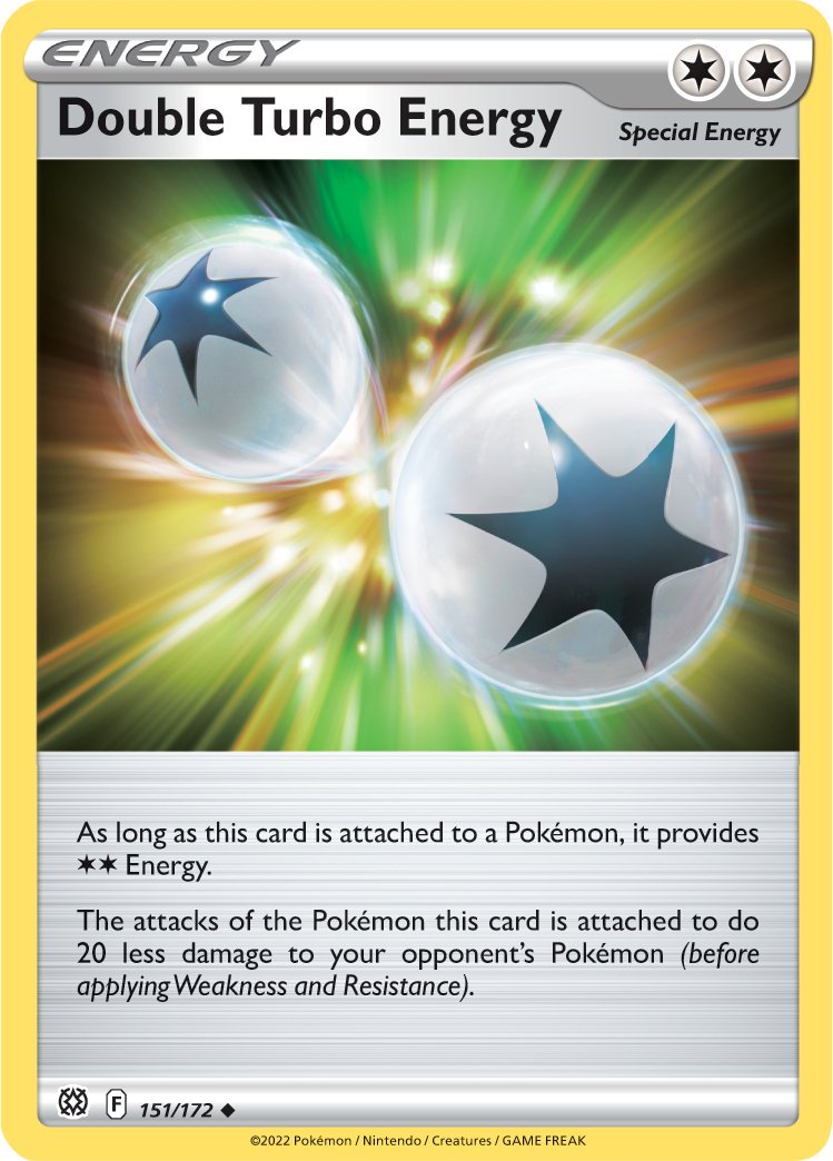 Double Turbo Energy (151/172) [Sword & Shield: Brilliant Stars] - Dark Crystal Cards