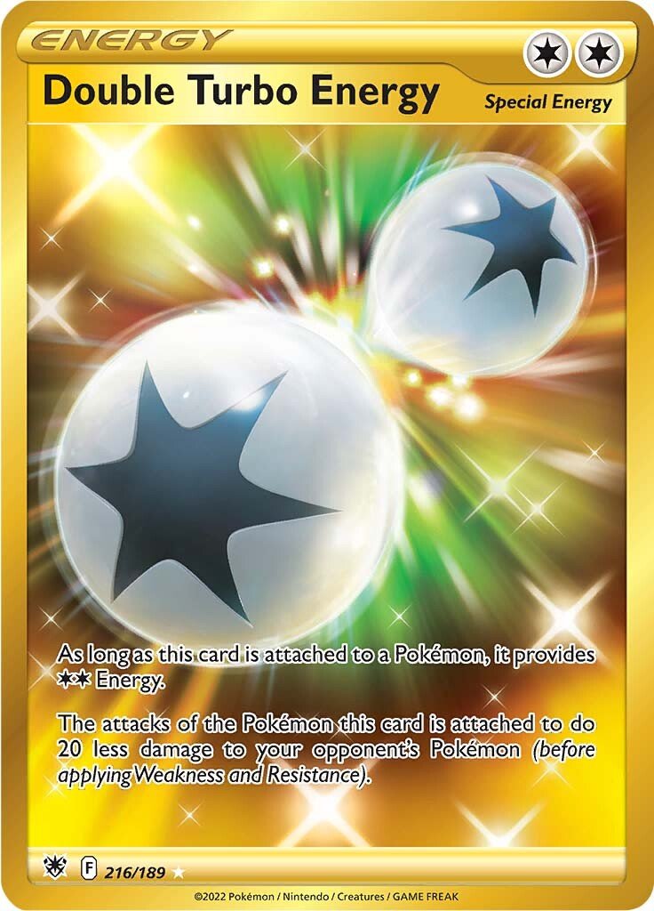 Double Turbo Energy (216/189) [Sword & Shield: Astral Radiance] - Dark Crystal Cards