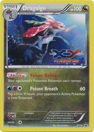 Dragalge (XY10) (Staff) [XY: Black Star Promos] - Dark Crystal Cards