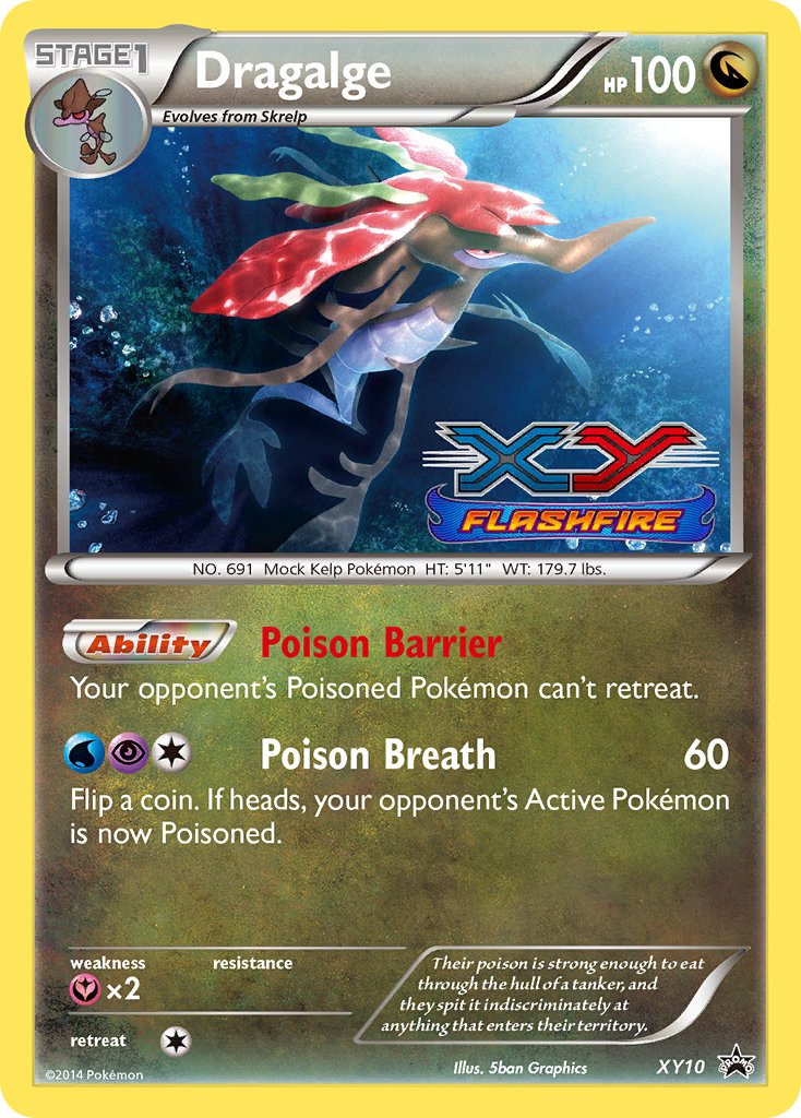 Dragalge (XY10) [XY: Black Star Promos] - Dark Crystal Cards