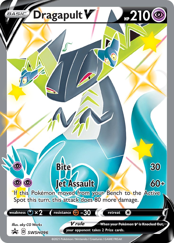 Dragapult V (SWSH096) [Sword & Shield: Black Star Promos] - Dark Crystal Cards