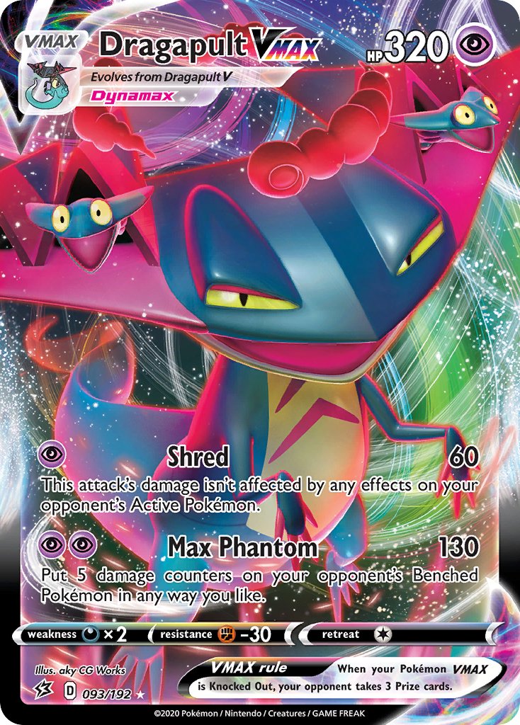 Dragapult VMAX (093/192) [Sword & Shield: Rebel Clash] - Dark Crystal Cards
