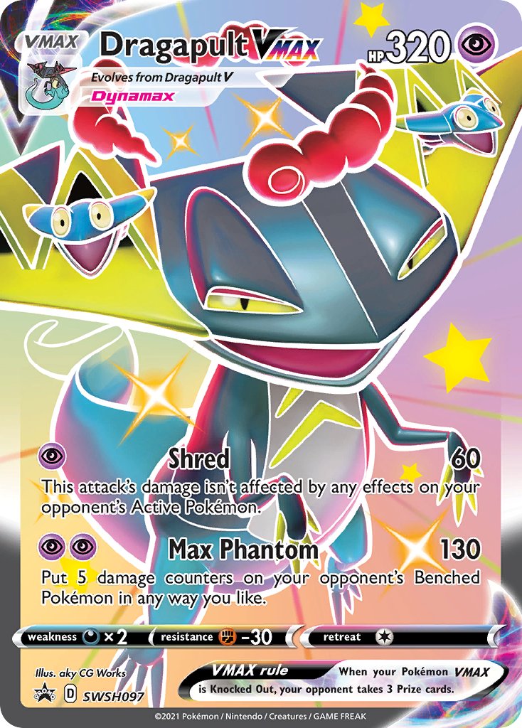 Dragapult VMAX (SWSH097) [Sword & Shield: Black Star Promos] - Dark Crystal Cards
