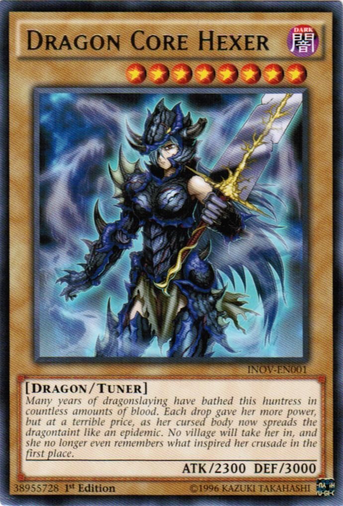 Dragon Core Hexer [INOV - EN001] Rare - Dark Crystal Cards