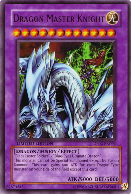 Dragon Master Knight [UE02 - EN001] Ultra Rare - Dark Crystal Cards