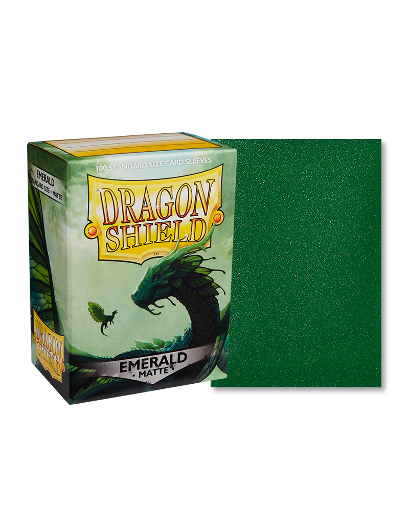 Dragon Shield Standard Sleeve 100ct - Emerald