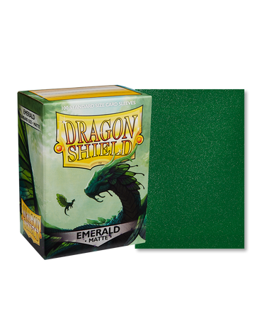 Dragon Shield Standard Sleeve 100ct - Emerald