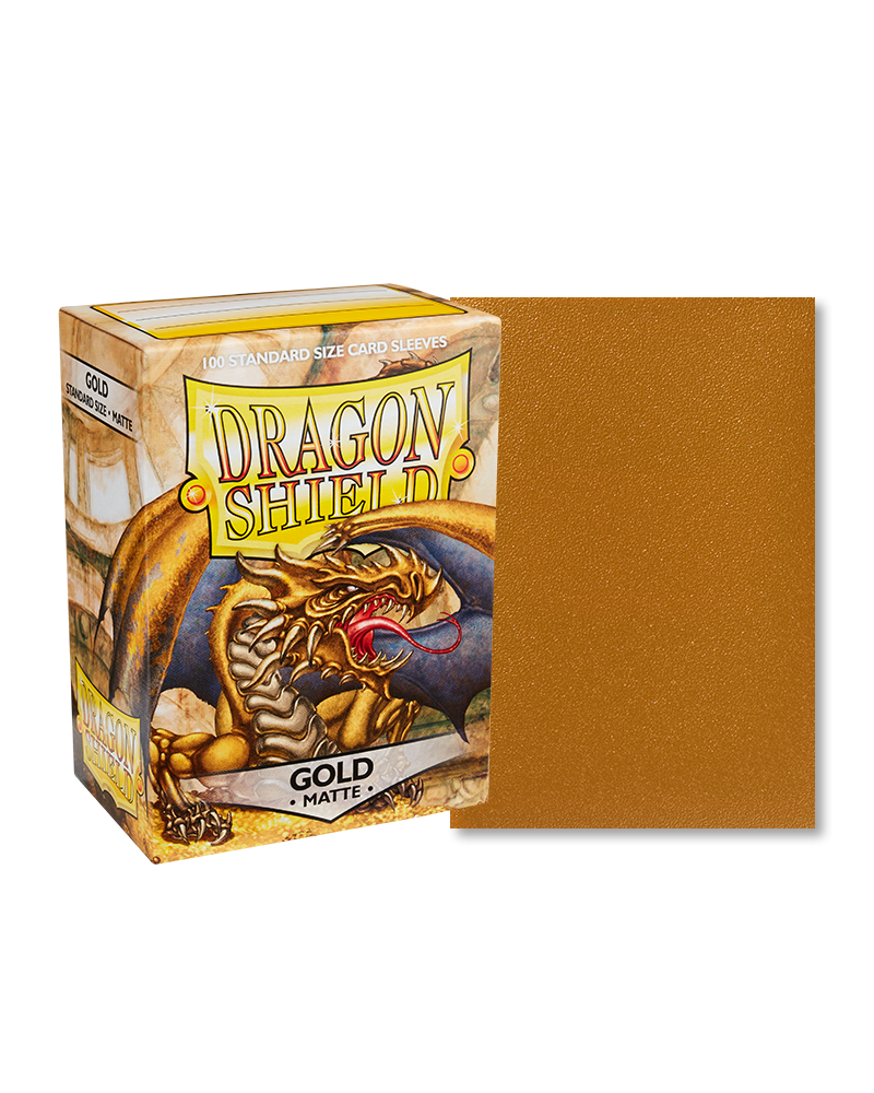 Dragon Shield Standard Sleeve 100ct - Gold