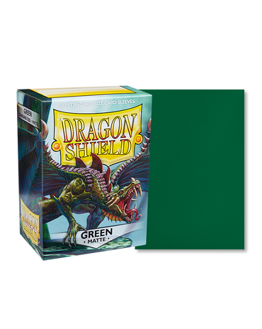 Dragon Shield Standard Sleeve 100ct - Green
