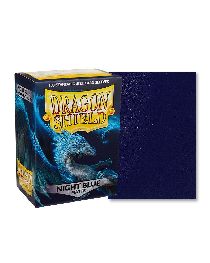 Dragon Shield Standard Sleeve 100ct - Night Blue