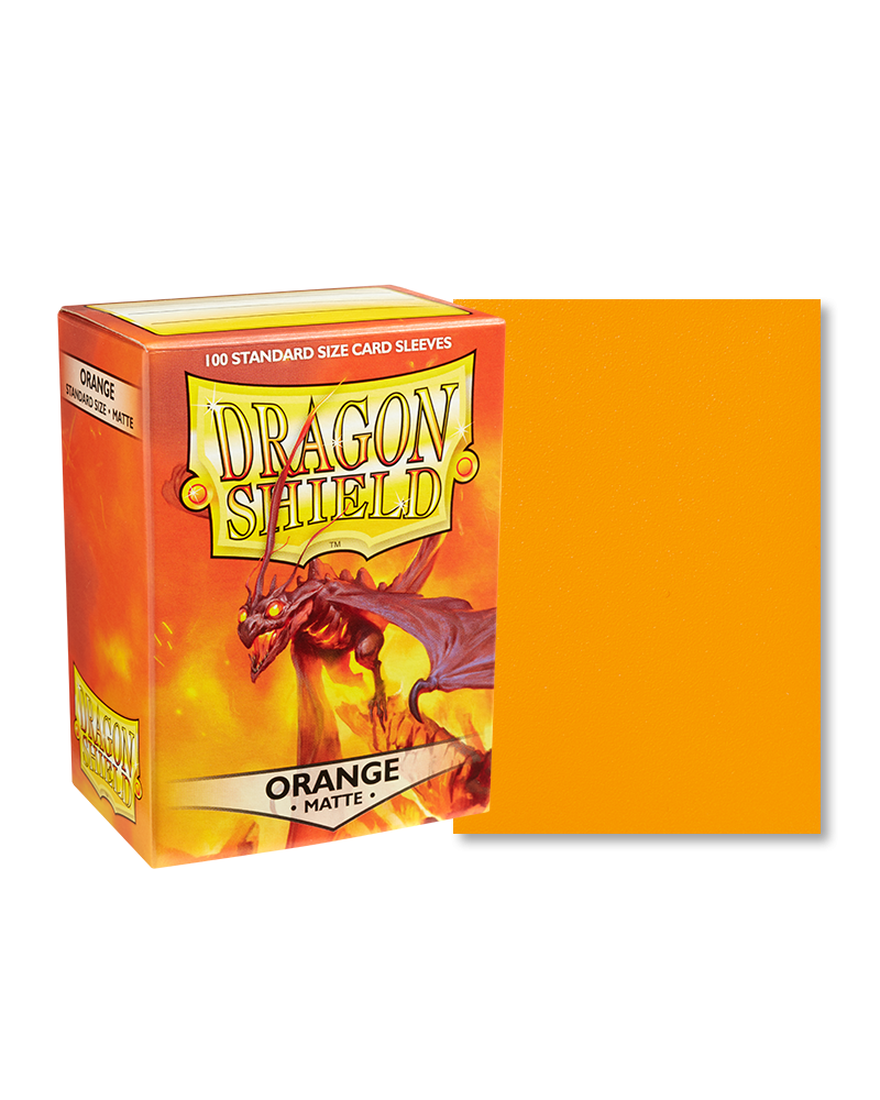 Dragon Shield Standard Sleeve 100ct - Orange