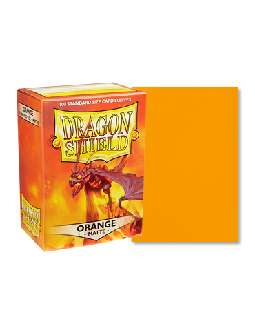 Dragon Shield Standard Sleeve 100ct - Orange