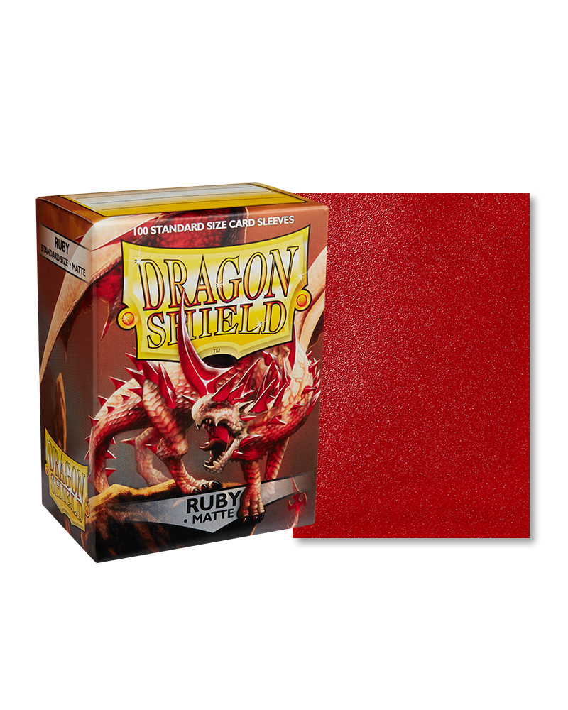 Dragon Shield Standard Sleeve 100ct - Ruby