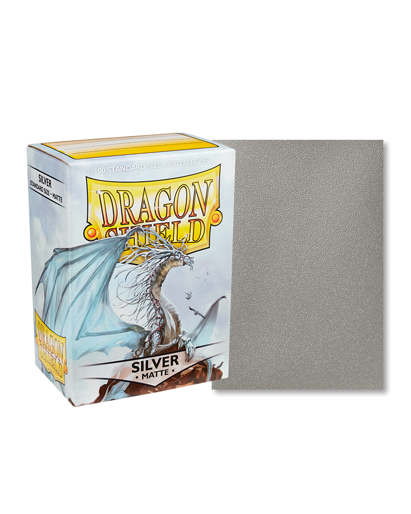 Dragon Shield Standard Sleeve 100ct - Silver