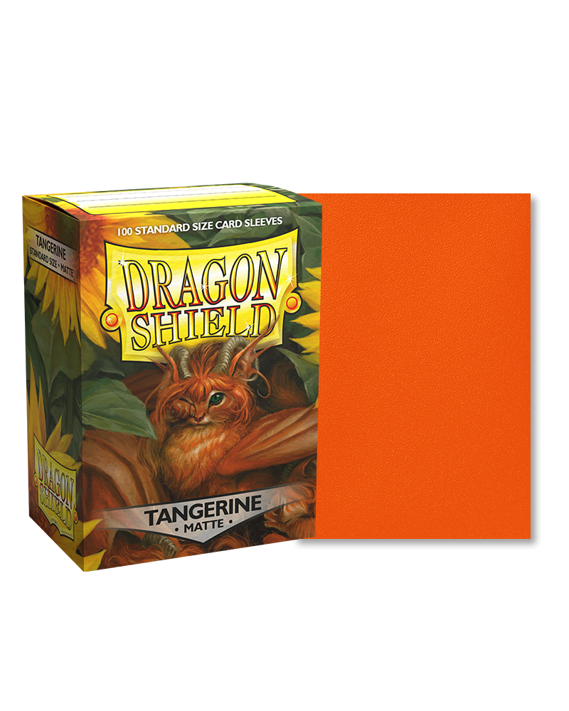 Dragon Shield Standard Sleeve 100ct - Tangerine