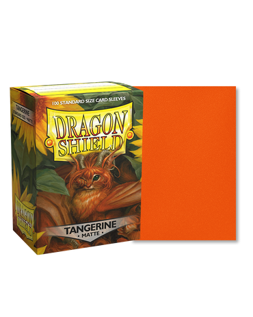 Dragon Shield Standard Sleeve 100ct - Tangerine