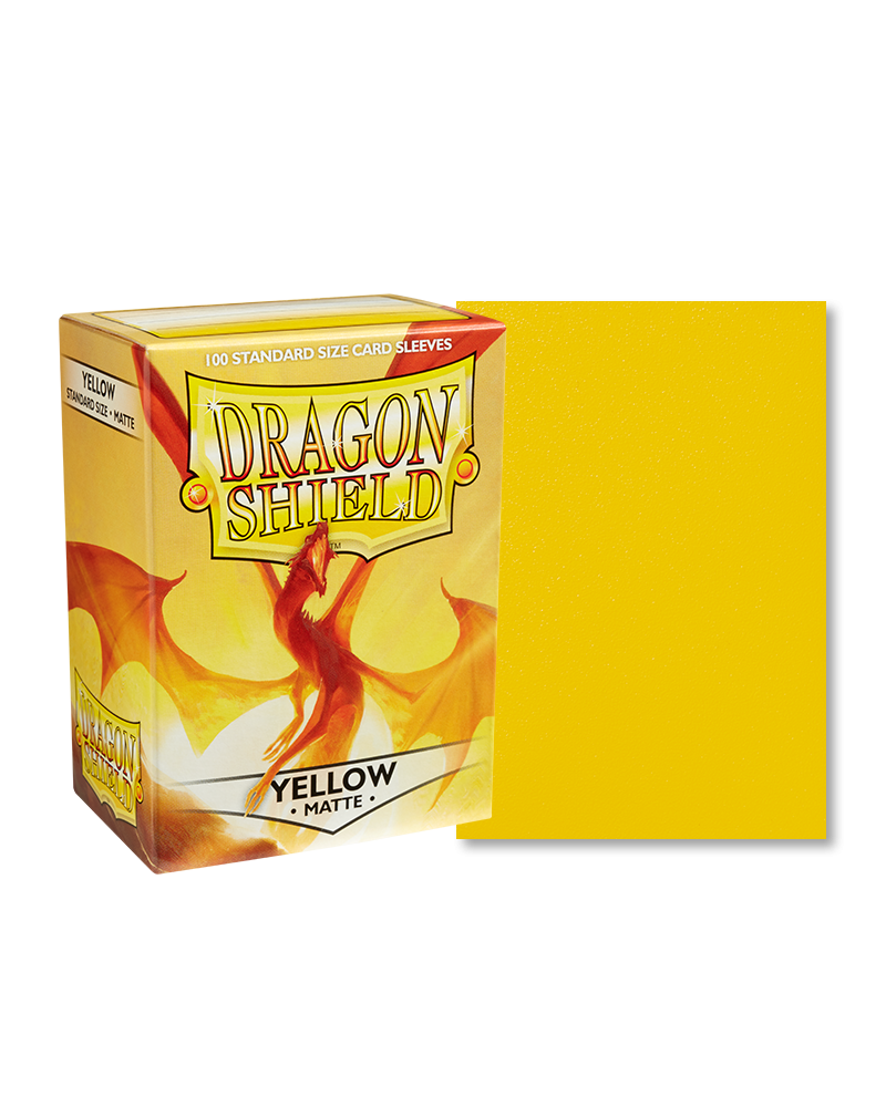 Dragon Shield Standard Sleeve 100ct - Yellow