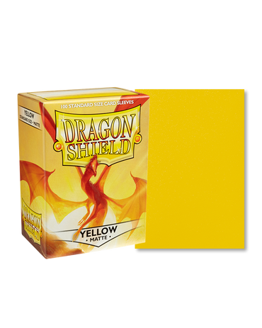 Dragon Shield Standard Sleeve 100ct - Yellow