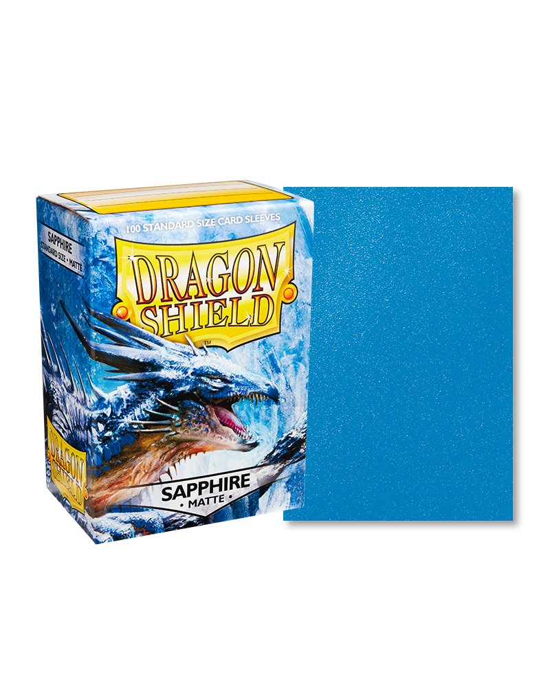 Dragon Shield Standard Sleeve 100ct - Sapphire - Dark Crystal Cards