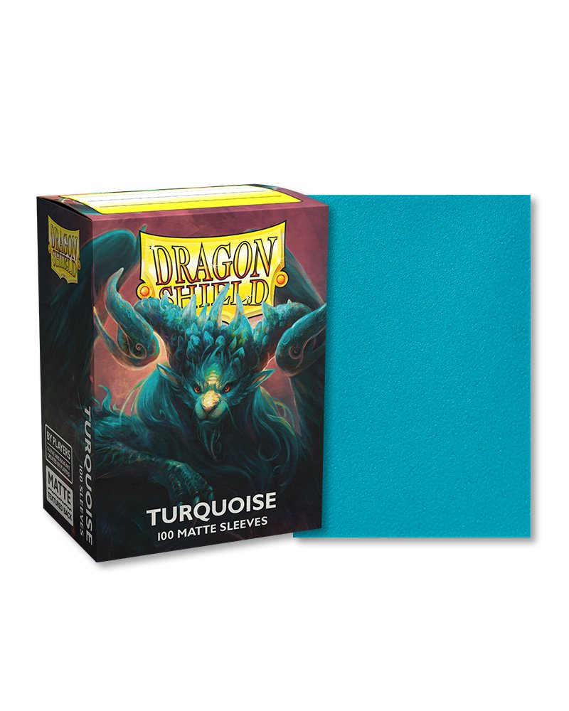 Dragon Shield Standard Sleeve 100ct - Turquoise - Dark Crystal Cards