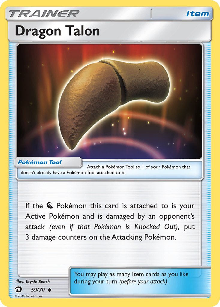 Dragon Talon (59/70) [Sun & Moon: Dragon Majesty] - Dark Crystal Cards