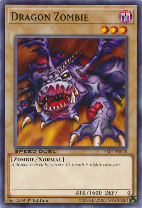 Dragon Zombie [SBLS - EN028] Common - Dark Crystal Cards