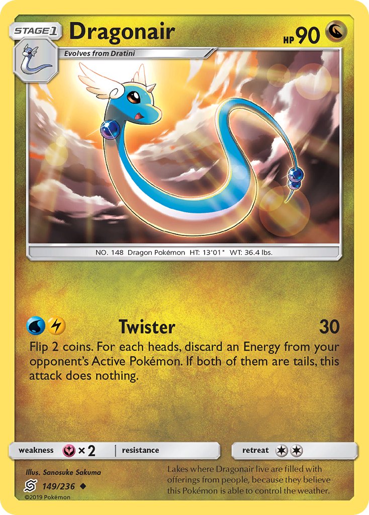 Dragonair (149/236) [Sun & Moon: Unified Minds] - Dark Crystal Cards