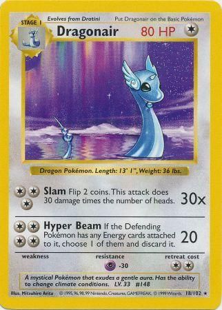 Dragonair (18/102) [Base Set Shadowless Unlimited] - Dark Crystal Cards