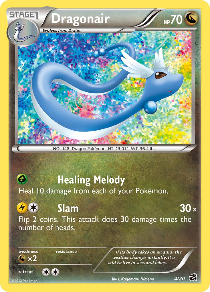 Dragonair (4/20) [Black & White: Dragon Vault] - Dark Crystal Cards