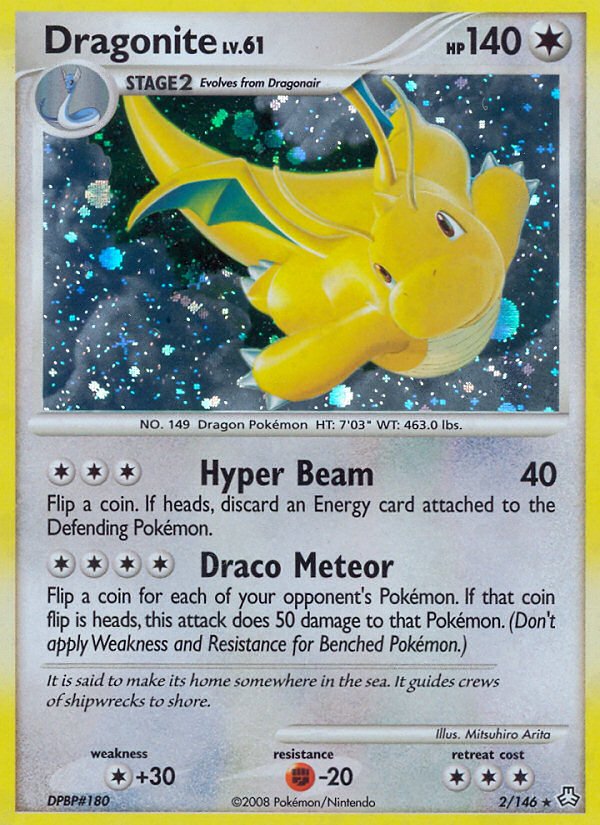 Dragonite (2/146) [Diamond & Pearl: Legends Awakened] - Dark Crystal Cards