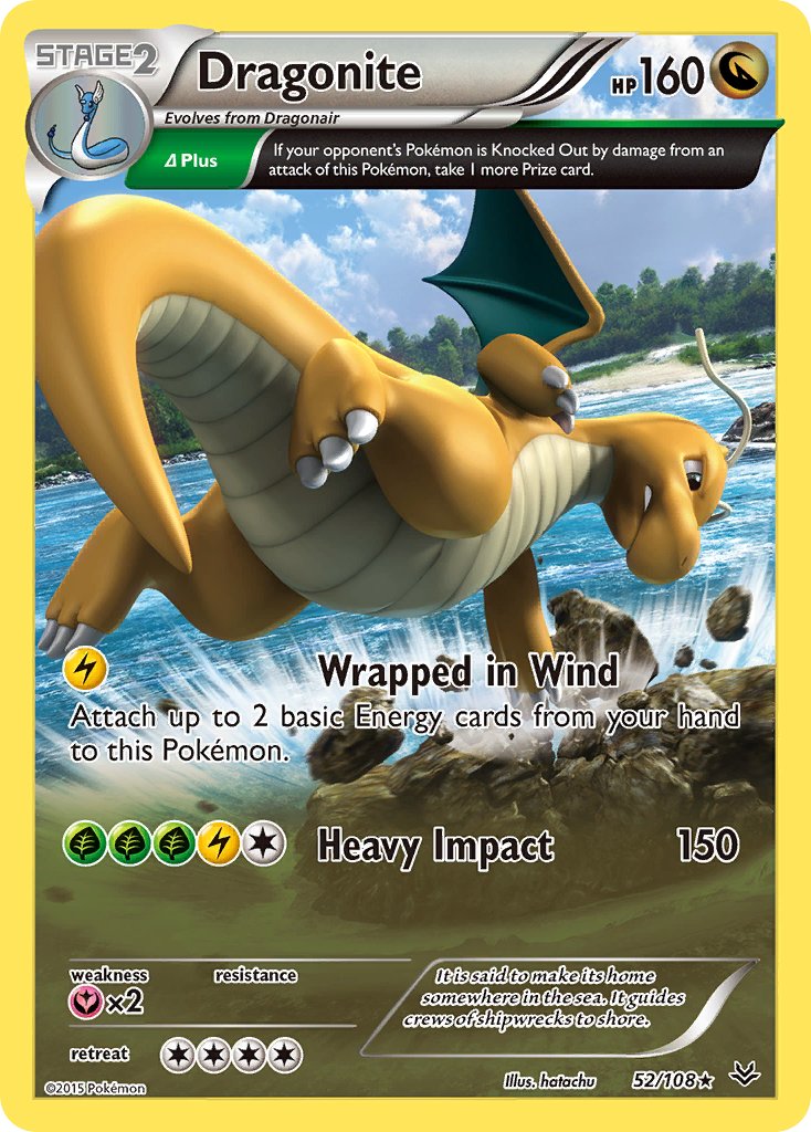Dragonite (52/108) [XY: Roaring Skies] - Dark Crystal Cards