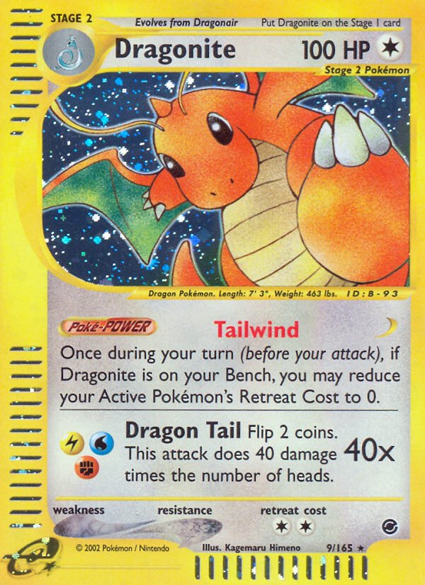 Dragonite (9/165) [Expedition: Base Set] - Dark Crystal Cards