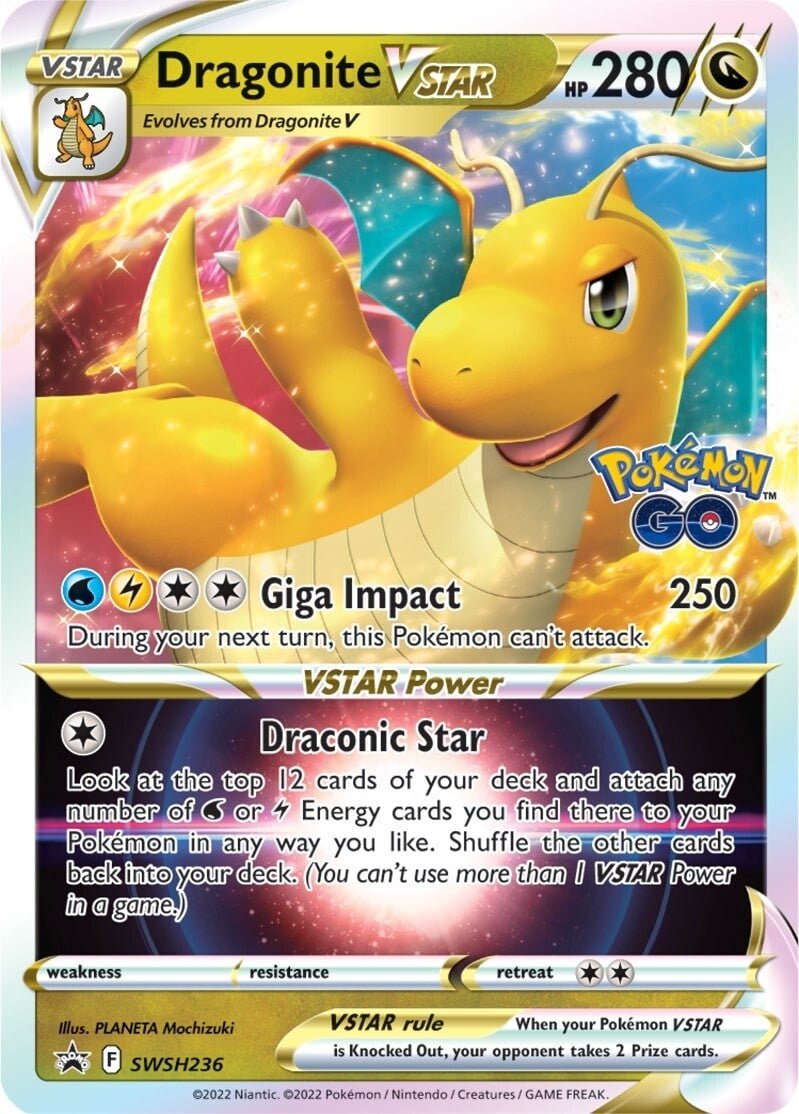 Dragonite VSTAR (SWSH236) [Sword & Shield: Black Star Promos] - Dark Crystal Cards
