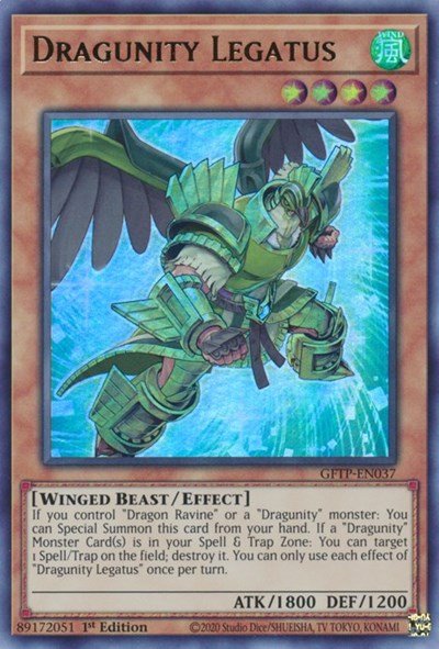 Dragunity Legatus [GFTP - EN037] Ultra rare - Dark Crystal Cards