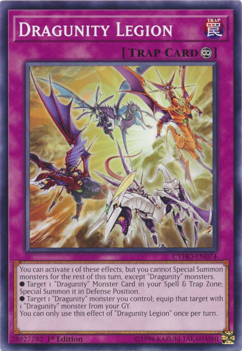 Dragunity Legion [CYHO - EN074] Common - Dark Crystal Cards