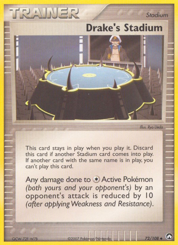 Drake's Stadium (72/108) [EX: Power Keepers] - Dark Crystal Cards