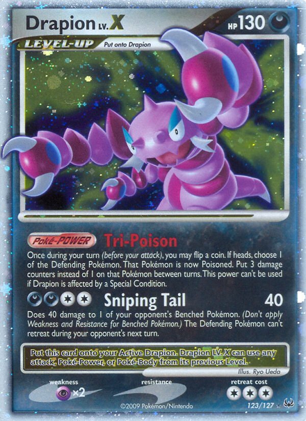 Drapion LV.X (123/127) [Platinum: Base Set] - Dark Crystal Cards