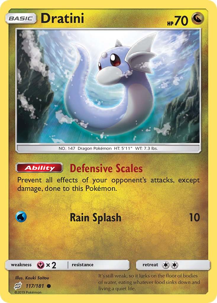 Dratini (117/181) [Sun & Moon: Team Up] - Dark Crystal Cards