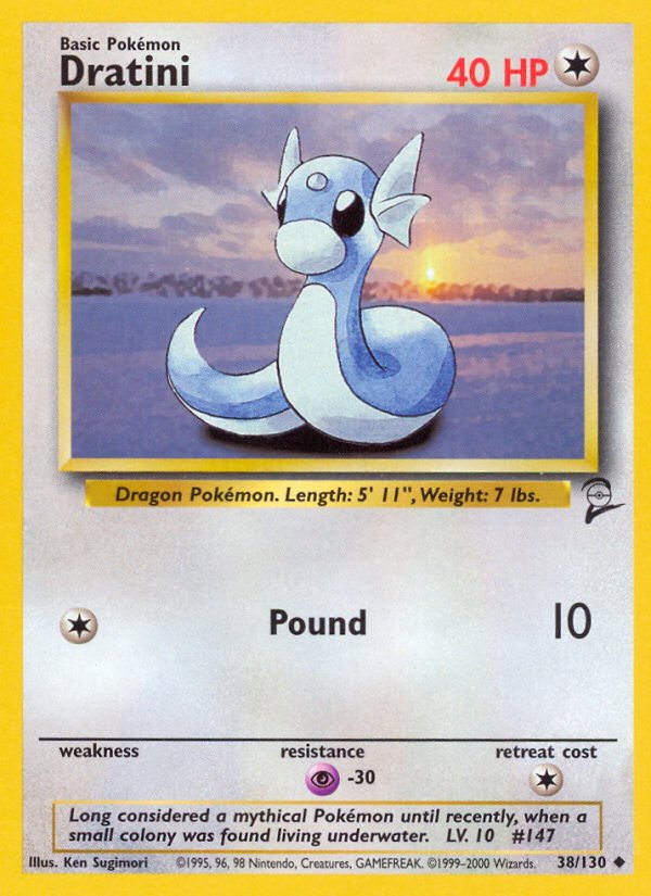 Dratini (38/130) [Base Set 2] - Dark Crystal Cards