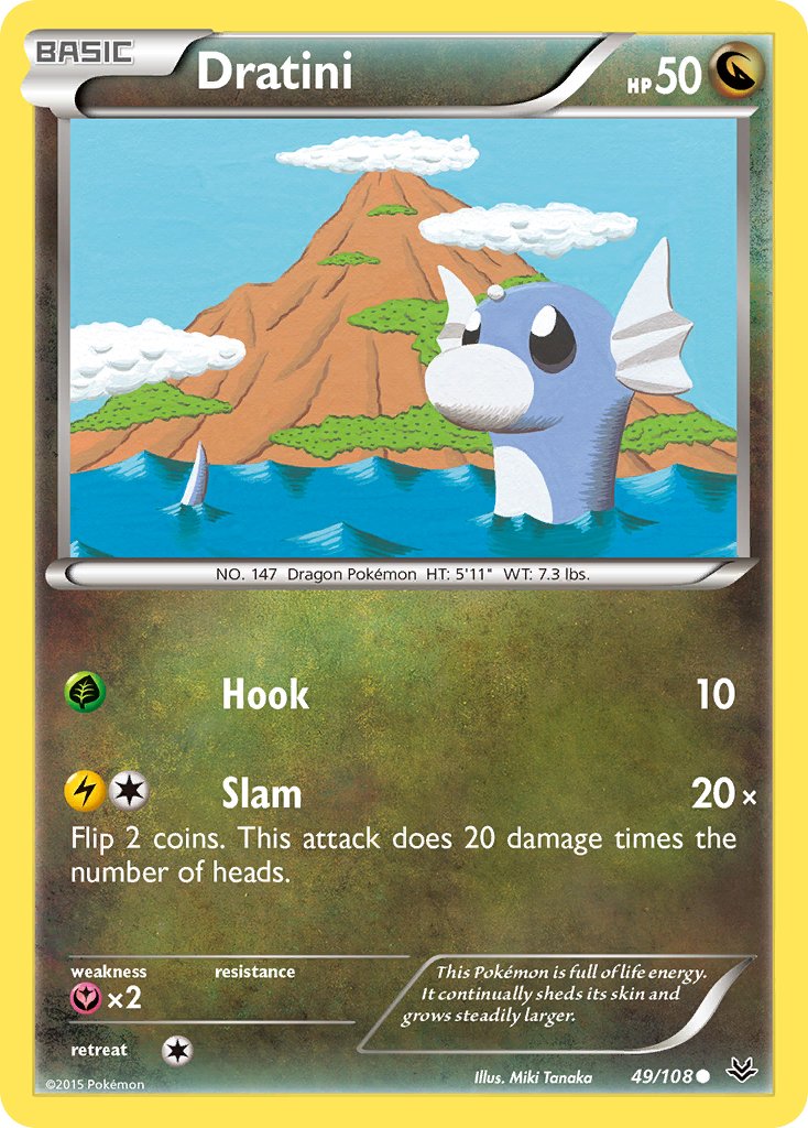 Dratini (49/108) [XY: Roaring Skies] - Dark Crystal Cards