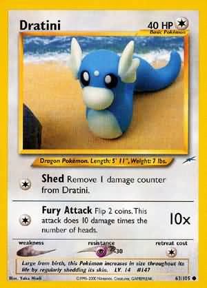 Dratini (63/105) [Neo Destiny Unlimited] - Dark Crystal Cards